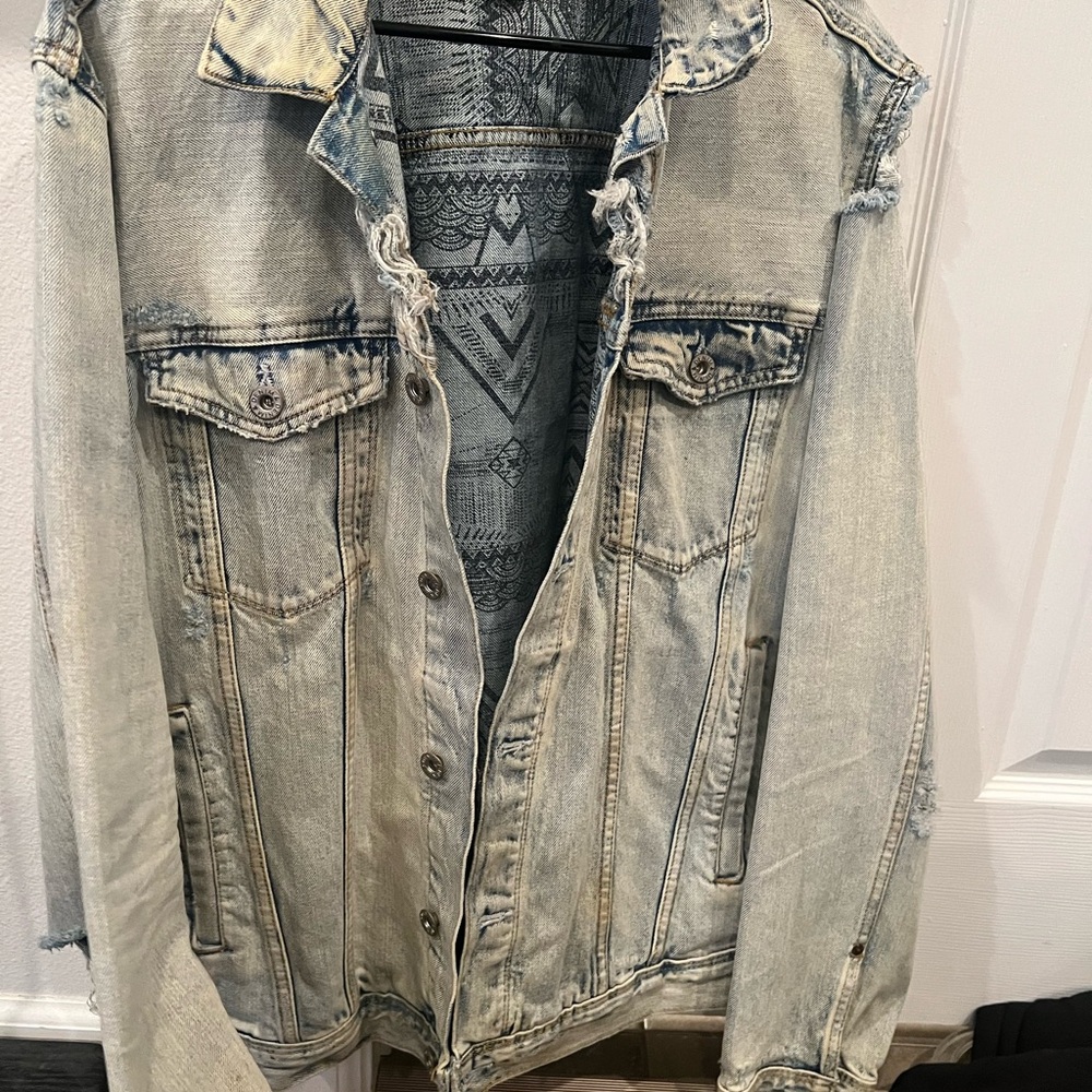 H&M x Coachella Faded Blue Denim Jacket